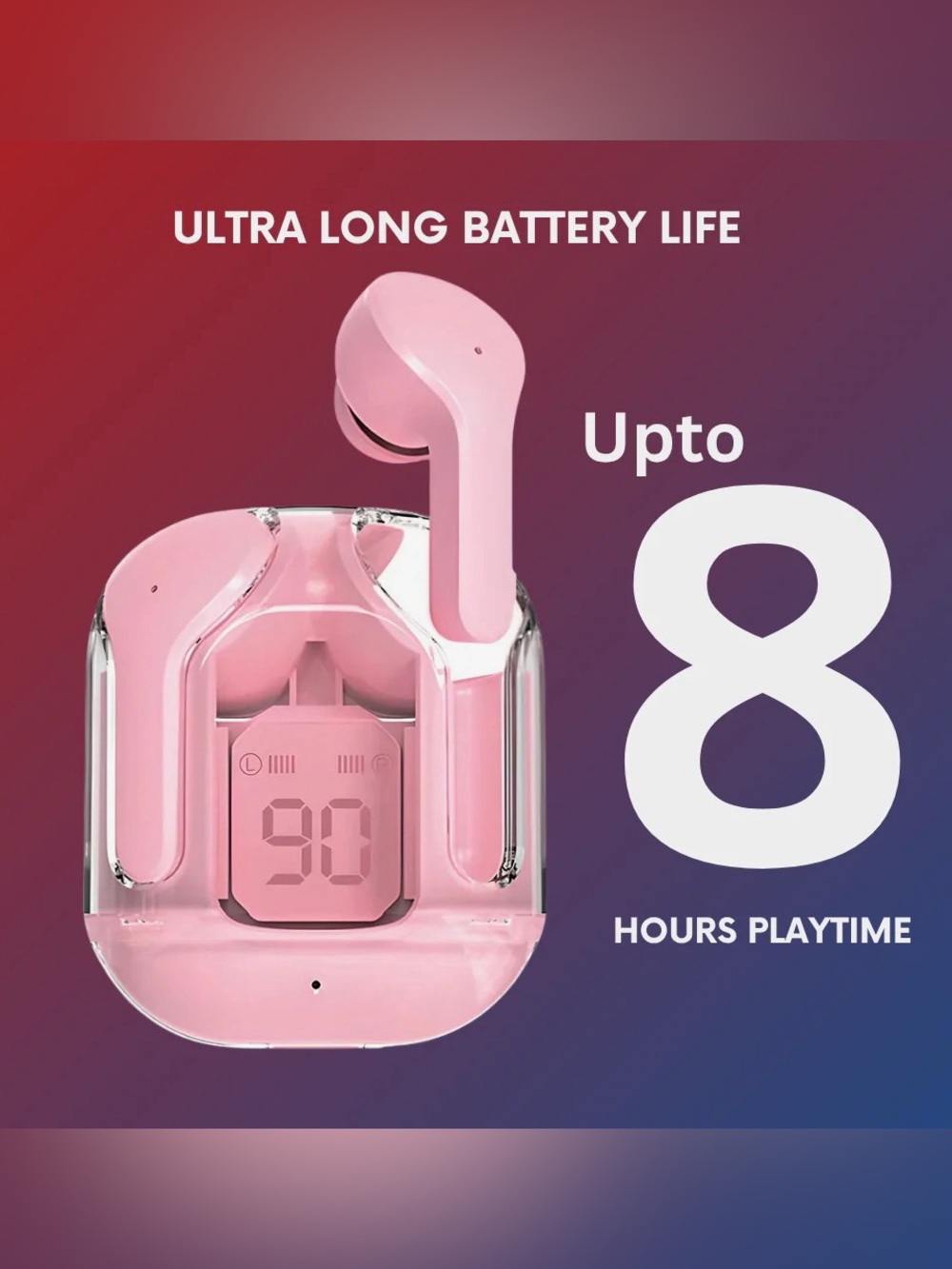 Aertek Ultrapods TWS Earbuds - Pink